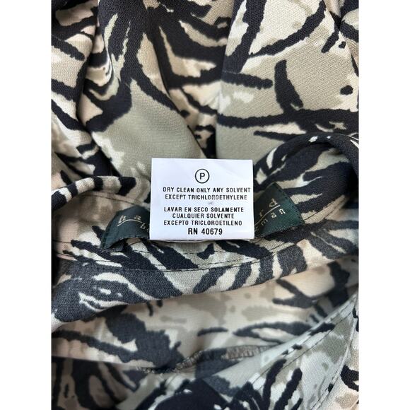 Harve Benard Women’s Long Sleeve Collared Button Down Blouse, Green, size 12 - Picture 7 of 9